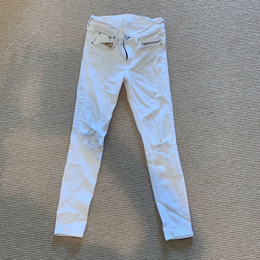 White jeans